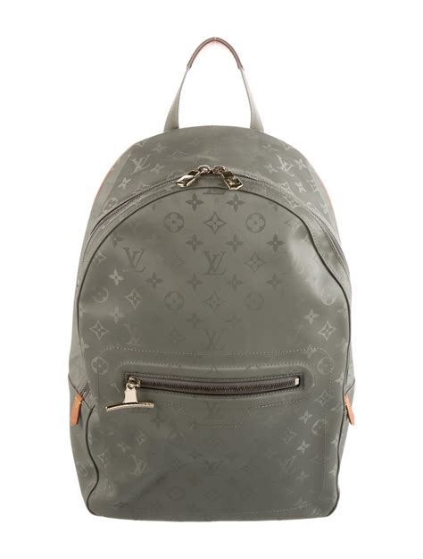 louis vuitton titanium backpack|louis vuitton backpacks women's.